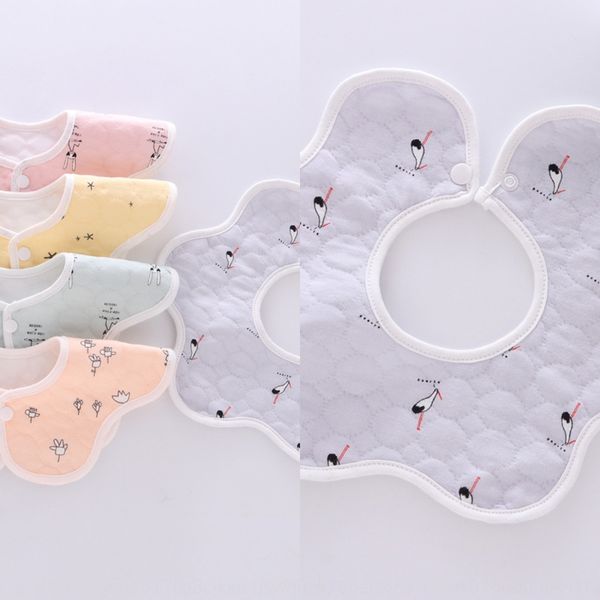 

baby towel waterproof saliva bib baby saliva towel 360 rotating cotton newborn bib