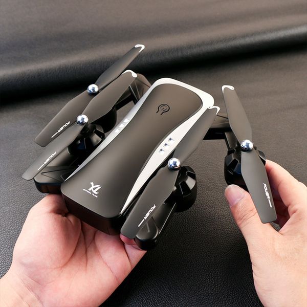 

rc drone 4k hd wifi fpv foldable s36 quadcopter dual camera optical flow selfie remote control helicopter flight toy for boys