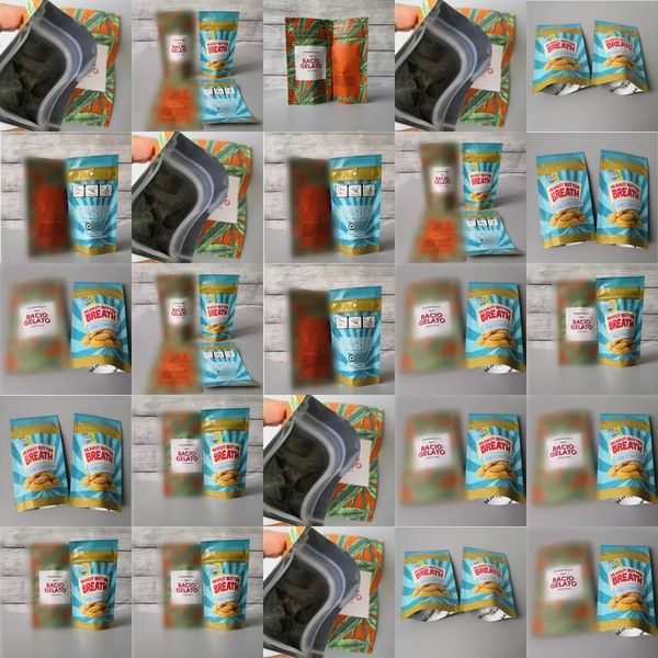 

peanut butter breath smell proof mylar bags sherbinskis bacio gelato stand up pouch packaging bags for dry herb flowers tbfsr zlstore007