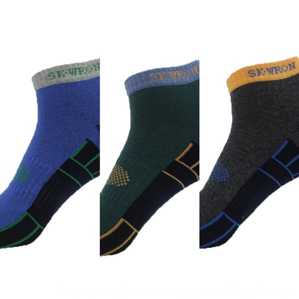 

2020 spring and summer sports casual cotton men's sweat-absorbent breathable outdoor cotton socks and socks, Black