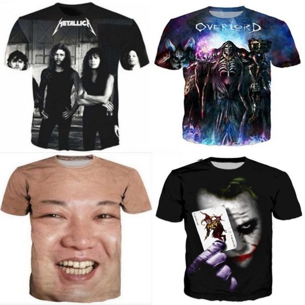 

men's t-sirt summer new printing ip op tee men tide crew neck tee summer new #839, White;black