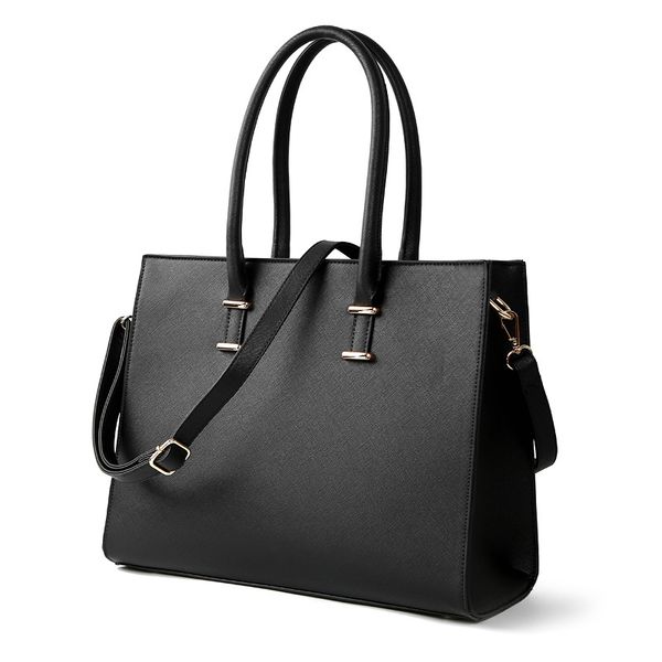 

2020 new woman's handbag, one shoulder and cross arm fashion computer briefcase