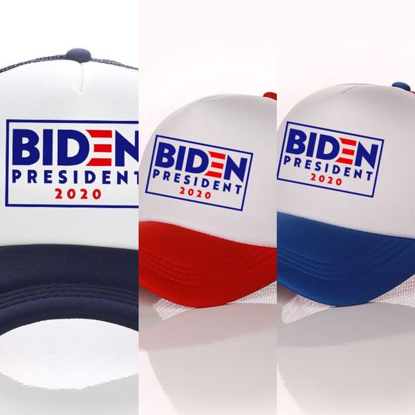 

w6fj5 american biden baseball hat 7 styles outdoor election adjustable hats joe letter embroidery joe 2020 cap party hats, Blue;gray