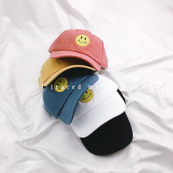

корейский ulzzang мило улыбающееся лицо вышивки детского досуг все сопрягать мягкий бейсбол зонт бейсболки верхней крышки младенец зонта, Yellow