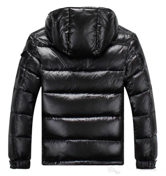 

mens down jacket parkas new men women casual down coats outdoor warm feather man winter coat outwear jackets c2, Black