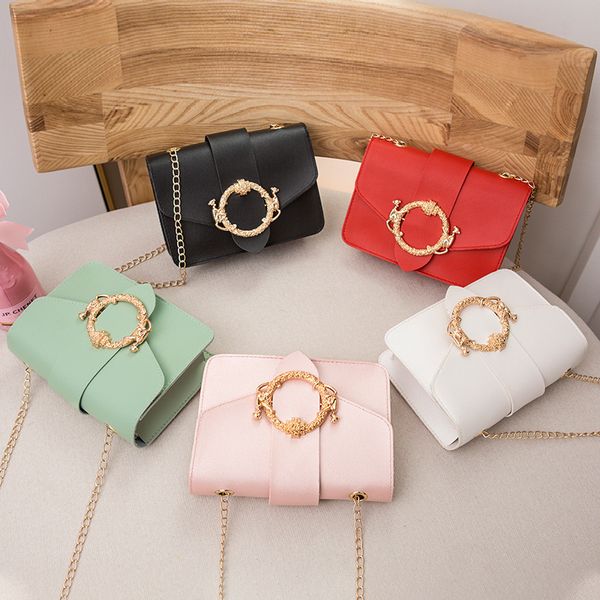 

net red slung female students joker female bag chain small square bag 2020 new ins personality change