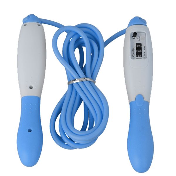 

jump ropes adjustable fast speed kids rope with counter sports fitness crossfit counting skipping wire calories lose weight