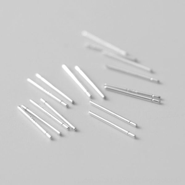 

pa0er korean style jewelry temperament maintenance ear hole ear bone 925 tremella needle accessories earrings maintenance earrings accessori, Silver