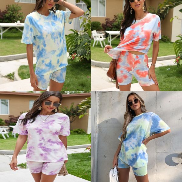 

womens sportswear short sleeve outfits shirt shorts two piece set skinny shirt pants sport suit pullover tights selling klw3690#490, Gray