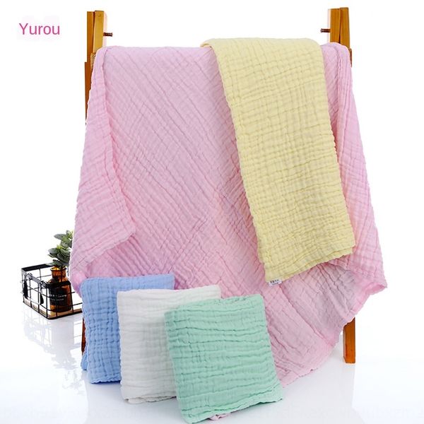 

pure cotton bath six-layer towel bath towel children's plain baby quilt kindergarten baby quilt