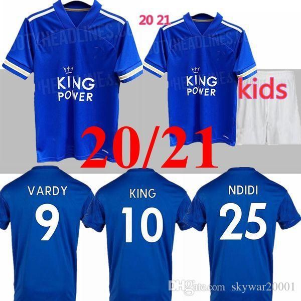 

men kids leicester soccer jersey 20 21 football shirt city 2020 2021 vardy tielemans camiseta de fÃºtbol ndidi maddison ayoze maillot de foot, Black;yellow