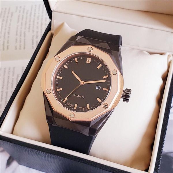 

womens shipping fashion quality men dial quartz movement strap rubber steel luxury watches wristwatch stainless mens designer depb, Slivery;brown