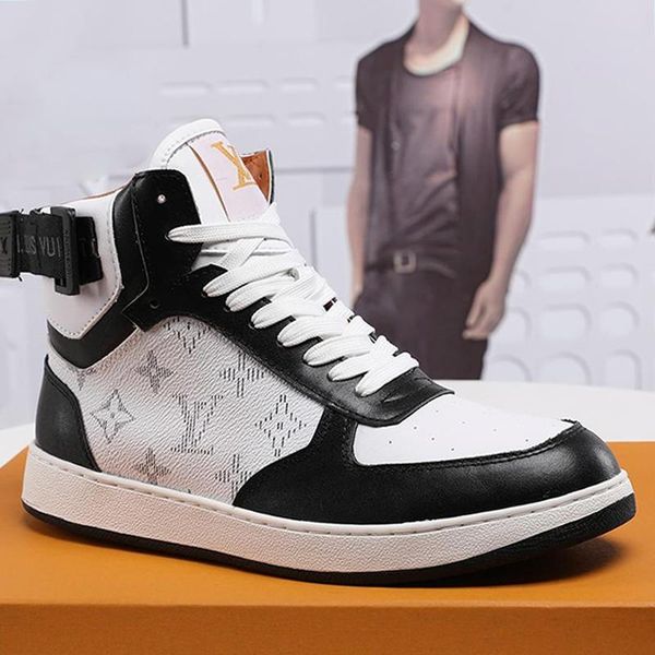 

sports shoes for men outdoor fashion sneakers chaussures pour hommes rivoli sneaker boot mens shoes fashion sneakers leather ankle boots, Black