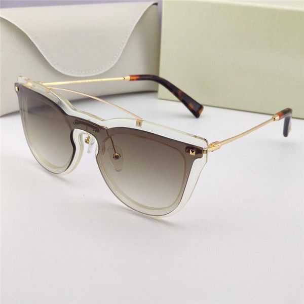 

new fashion design sunglasses 4008 women popular butterfly shape frameless glasses popular style uv400 glasses, White;black