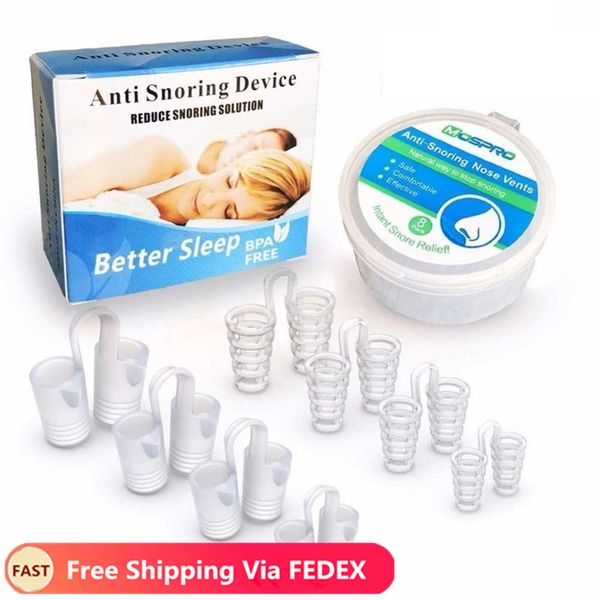 

8pcs /box snoring solution anti snoring devices professional snore ser nose vents snore nasal dilators for better sleep