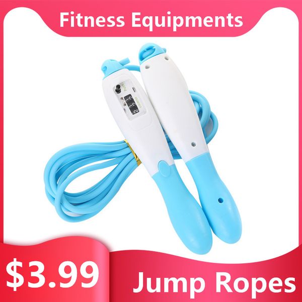 

jump ropes student excercise workout gym fitness exercise skipping rope counter automatic digital tools slimming