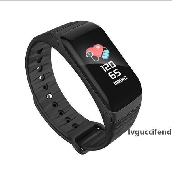 

f601 smart wristband intelligent bracelet ip67 waterproof sleep heart rate pulse tracker blood pressure meter passometer