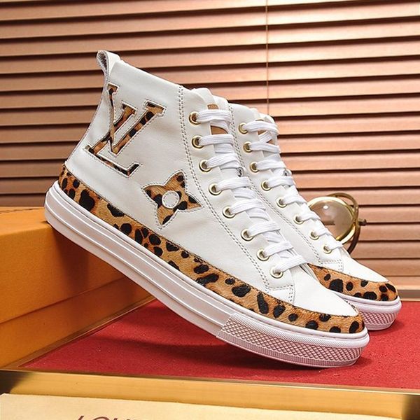 

2021stellar sneaker boot men 's shoes herren sportschuhe fashion design autumn and winter footwears breathable lace -up luxury men sho, Black