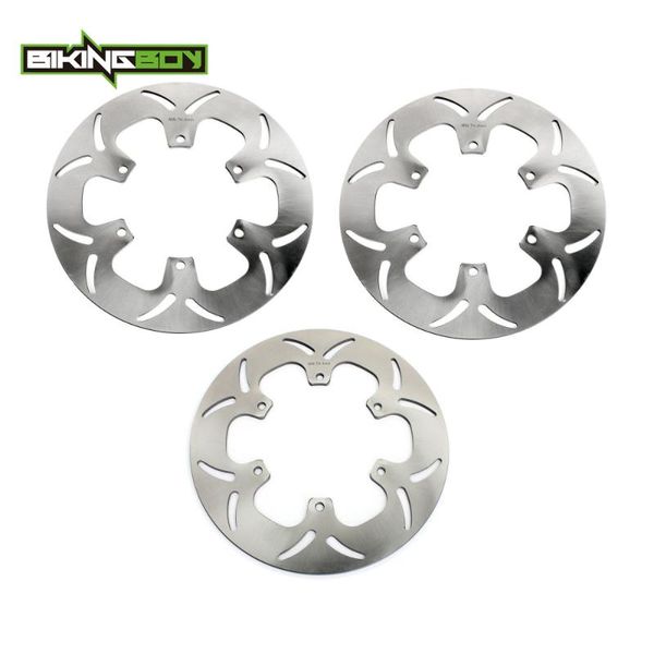 

bikingboy for xvs 1100 drag star v-star 99 00 01 02 03 04 05 06 xvs1100 front rear brake discs disks rotors motorcycle