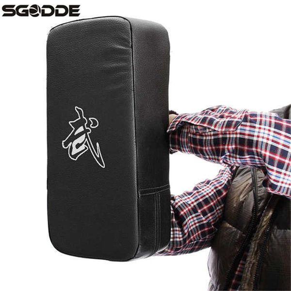 

fitness taekwondo mma boxing gloves kicking punching pad pu leather training gear sanda fighting muay thai foot target