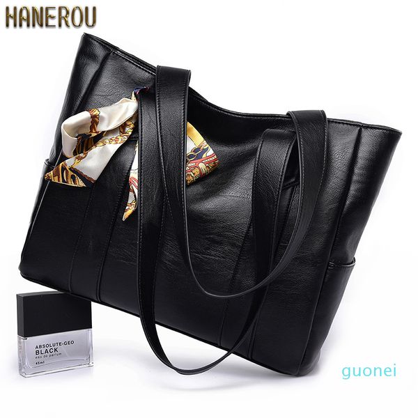 

popular autumn famous bags fashion pu leather women shoulder bag ladies handbags2019 large capacity tote bag handtasche