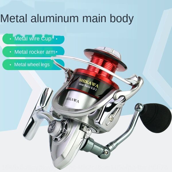 

sika wa shikawa all-metal wheel sea pole metal fishing gear road asian wheel fishing gear