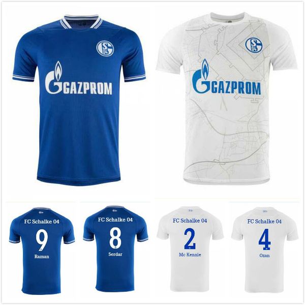 

20 21 schalke 04 soccer jerseys 2021 2020 home away third serdar ozan harit raman bentaleb mc kennie football shirts kutucu, Black;yellow