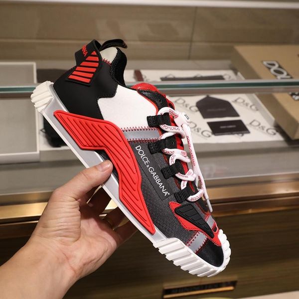 

144 brand designer high-quality men's casual sports shoes, outdoor casual shoes, with original box packaging size 38--45, Black