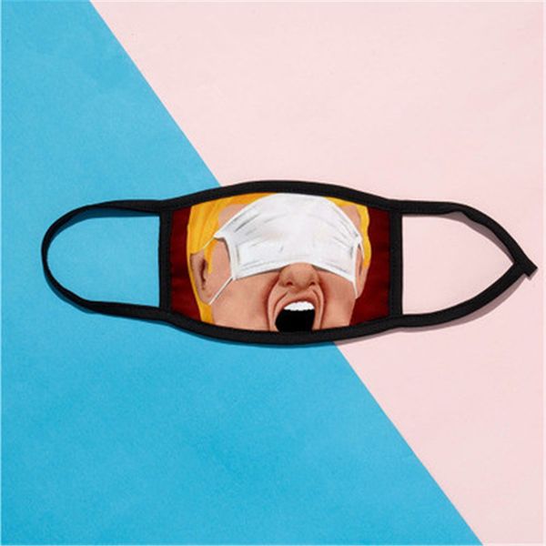 

masks flag digital printing designer trump face mask dust-proof pm2.5 washable masks adjustable earhook shipping #589#305