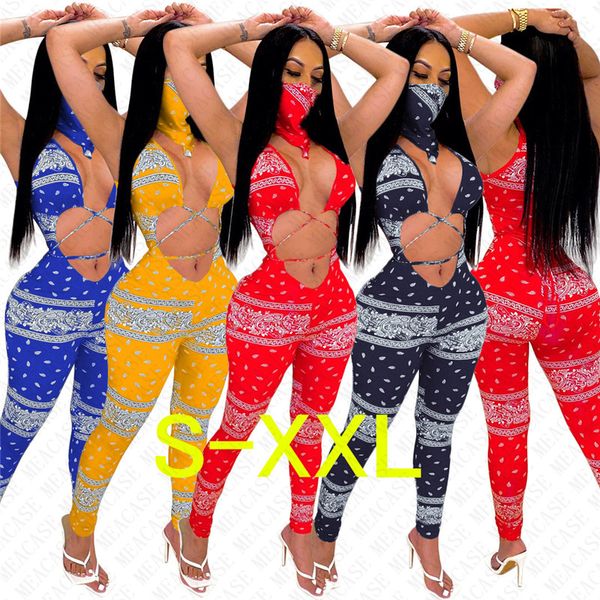 

women skinny rompers with scarf sleeveless vest jumpsuit two piece hollow out cross bandage designer bodysuit night club clothes d71515, White