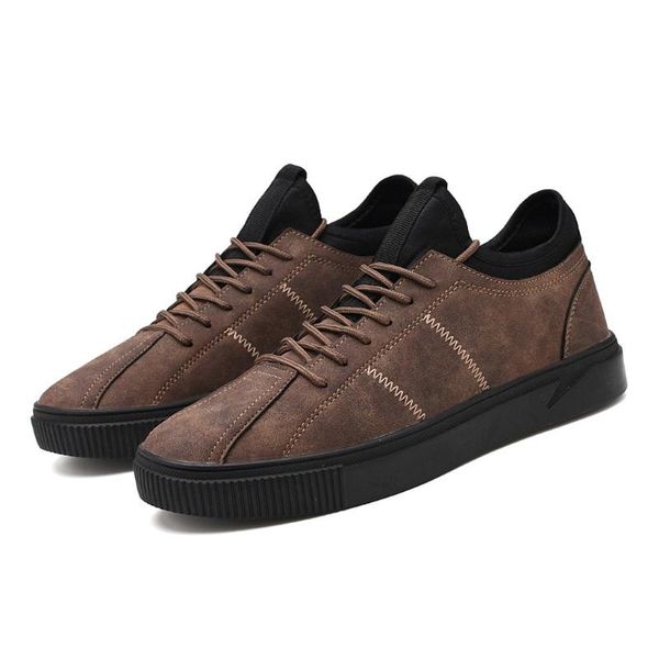 

di gao 2020men's casual comfortable breathable footwear fashion outdoor shoes sneakers casual shoes men sneakers sport men, Black