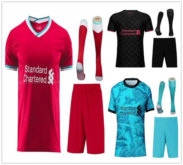 

2020 men soccer jersey kit 2021 soccer club new arrived kit uniforms football shirt+sock, Black
