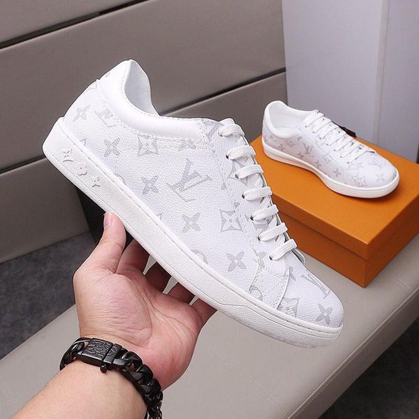 

luxembourg sneaker mens shoes fashion classic leather type shoes luxury sneakers breathable casual lace -up style men shoes sal, Black