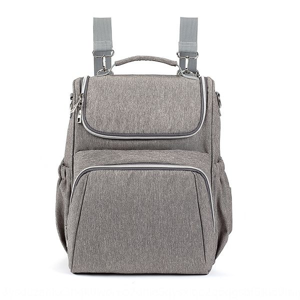 

2020 new large backpack capacity mummy bag multi-function mother and baby bag out mother backpack simple portable version