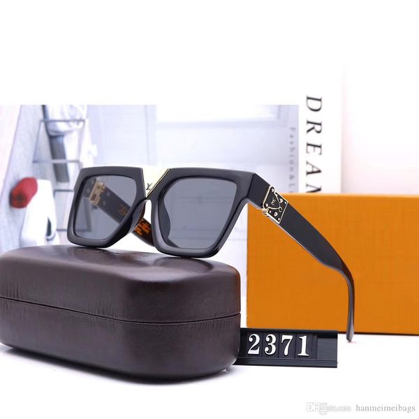 

designer sunglasses for men women sunglasses fashion mens women retro sun glasses ladies lentes popular, Black