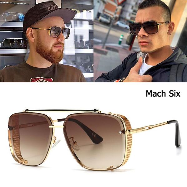 

jackjad 2020 fashion mach six limited edition style sunglasses cool vintage side shield brand design sun glasses, White;black