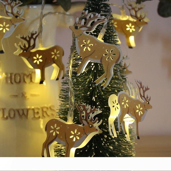 

christmas series holiday 10 led string lights led battery box light string bell deer holiday christmas light decorative supplies