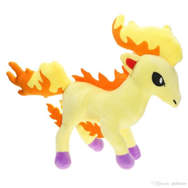

new 10.5" 27cm ponyta plush doll anime collectible dolls stuffed party gifts soft toys