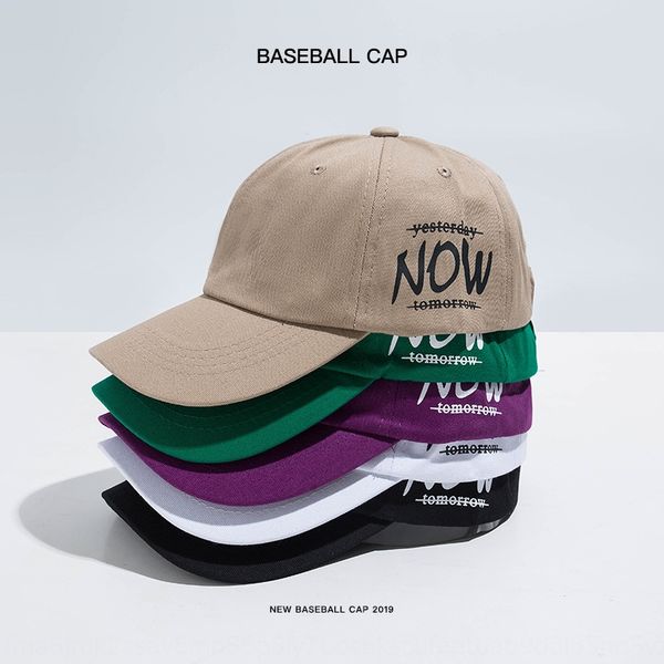 

black fashion baseball cap korean fashion men's sun sun hat hat women's summer korean all-match cap tide, Blue;gray