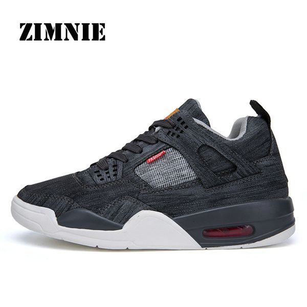 

zimnie new arrival denim air cushion running shoes men athletic sport shoes breathable gym trainers sneakers drop shipping
