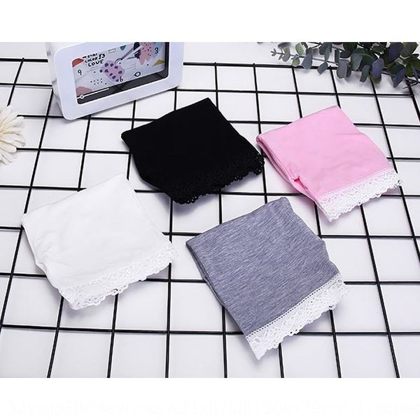 

girls' leggings tight safety pants modal safety pants anti-exposure underwear three-point leggings lace shorts summer thin, Blue