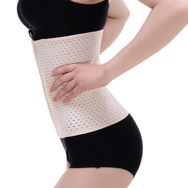 

high waist cinchers girdle women lady underbust back support training shaper belt postpartum adjustable slim fit wear, Black;gray