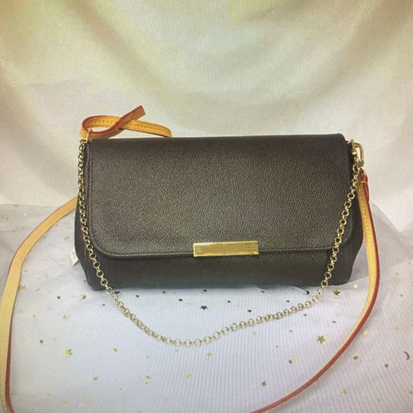 

canvas favorite mm bags handbag fashion women bag classic chain bag shoulder leather crossbody azur ebene damier cross body m40718 n412 kdbx, Red;black