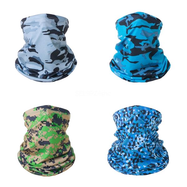 

buffe men sports bicycle multi functional bandana headband camouflage seamless tubular magic bandanas ring women skull scarf climbing#984#51, Black