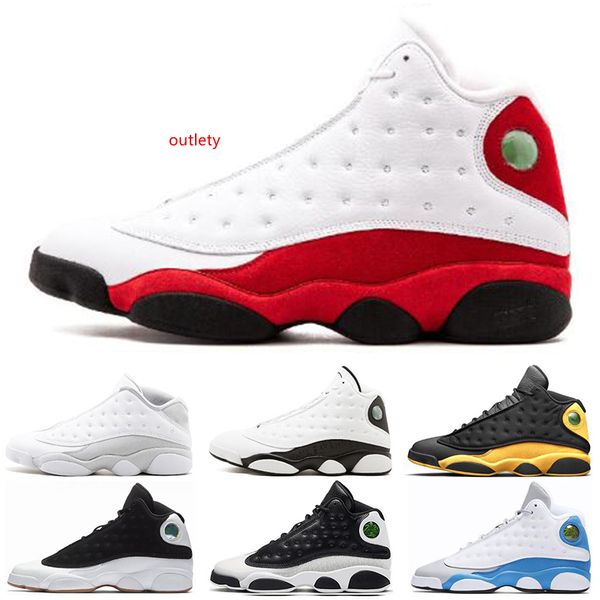 

wholesale 13 13s mens basketball shoes italy blue melo class of 2003 pure money black cat bred flint sports sneakers size 7-13