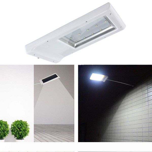 

15 led 2835 smd solar sensor wall street light waterproof outdoor garden lamp lighting lantern sconce
