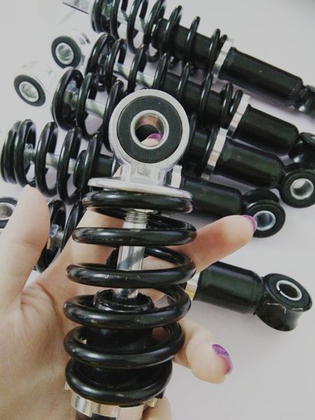 

electric car rear simple hydraulic thickened modified shock absorber spring type universal bicycle bicycle straight shock absorber