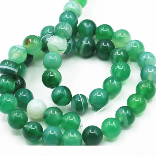 

round natural stone veins onyx agates loose beads 6 8 10 12mm pick size for jewelry making green carnelian findings 15inch a348, Black