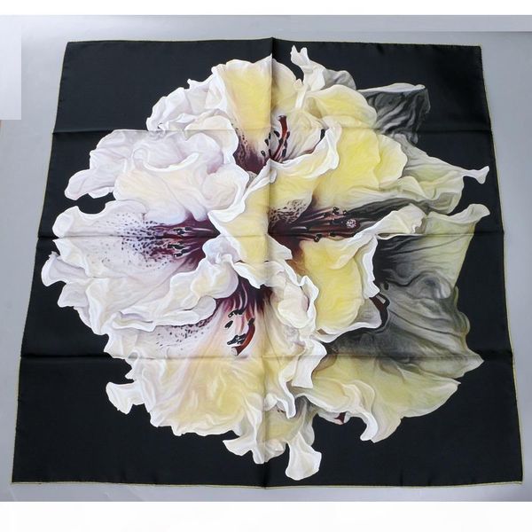 

k women luxury 100 %silk scarf hijab head scarves ladies grade silk shawl foulard 35 &quot ;x 35 &quot