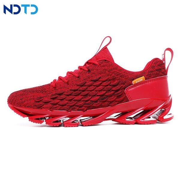 

мужские блейд спортивные кроссовки повседневный теннис бег спортивная обувь дышащая легкие удобные плоские обувь zapatillas hom, Black